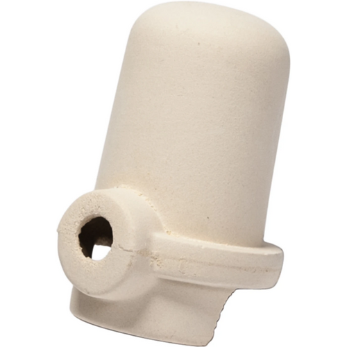 Ceramic crucible Piece with graphite insert