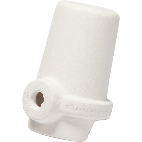 Ceramic crucible Piece without graphite insert