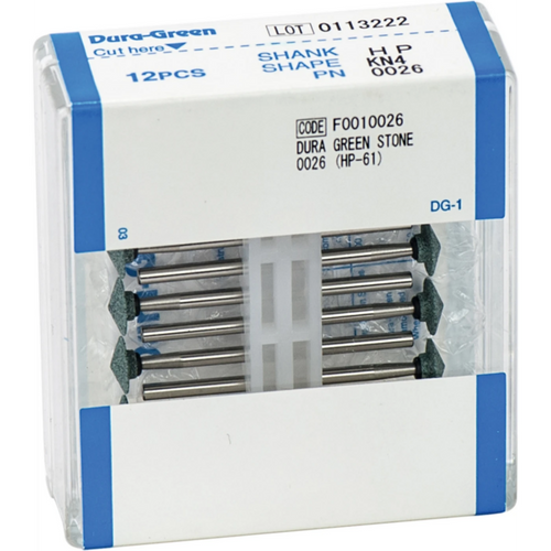 Dura-Green bricks Pack of 12 pieces KN4, HP, ISO 080