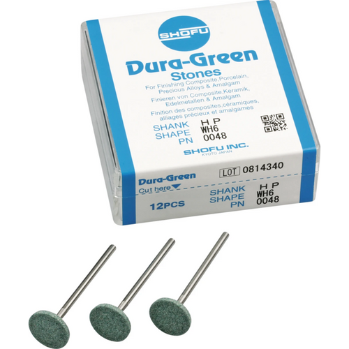 Dura-Green bricks Pack of 12 pieces WH6, HP, ISO 130