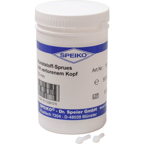 Plastic sprues Pack of 500 pieces Ø 6.5 mm