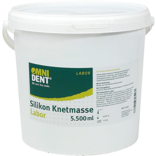 Silicone modeling clay laboratory Bucket 5.5 liters