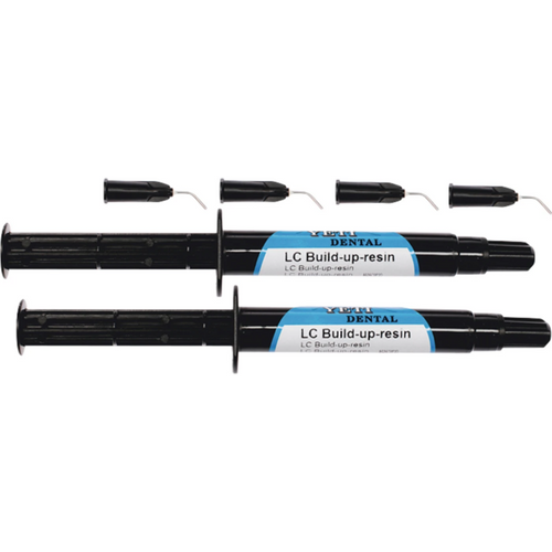 Build Up Resin LC Pack of 2 x 3 g syringe, 4 tips