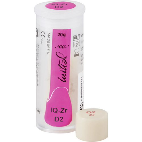 GC Initial™ IQ P-O-Zr Pack of 4 x 5 g One Body Concept, effect ingot D2-ZR