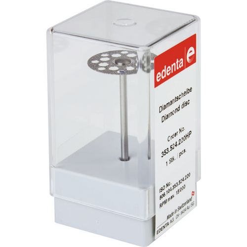 Diamond disk 353 piece blue standard, HP, figure 353, 0.25 mm, ISO 220