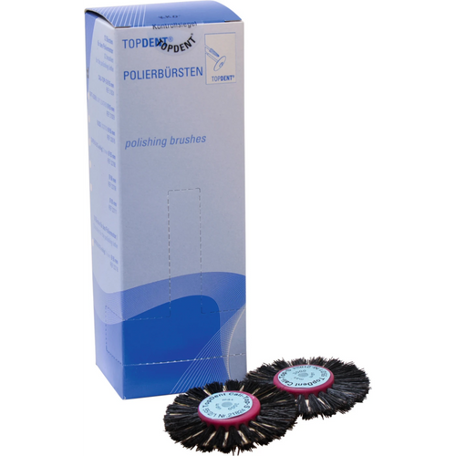 TOPDENT Cali-Top-S brushes Pack of 12 pieces, 2-row, insert, Cungking K: Ø 15 mm, A: Ø 55 mm