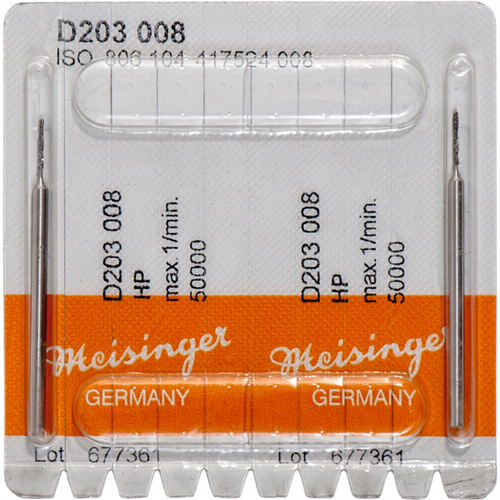 Diamonds D203 Pack of 2 pieces blue medium, HP, figure 417, 7 mm, ISO 008