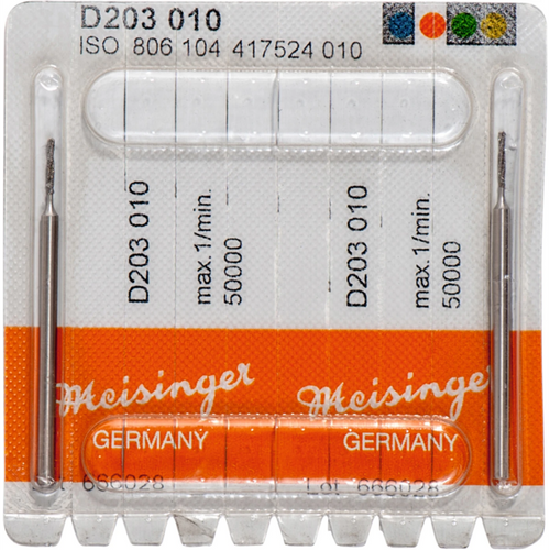 Diamonds D203 Pack of 2 pieces blue medium, HP, figure 417, 7 mm, ISO 010