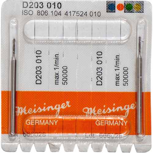 Diamonds D203 Pack of 2 pieces blue medium, HP, figure 417, 7 mm, ISO 010