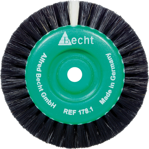 Special round brush piece 2-row angled, short Chungking bristles, Ø 40/60 mm