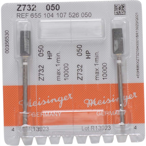 Grinder Z732 Pack of 2 pieces green medium, HP, figure 107, 12.5 mm, ISO 050