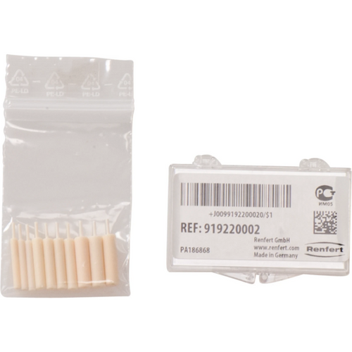 Support pins for mesh trays Pack of 10 pieces (3 x Ø 2 mm, 4 x Ø 3 mm, 3 x Ø 4 mm), for Mesh-Tray K