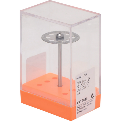 Diamond wheels 911D piece blue medium, HP, figure 332, 0.5 mm, ISO 220