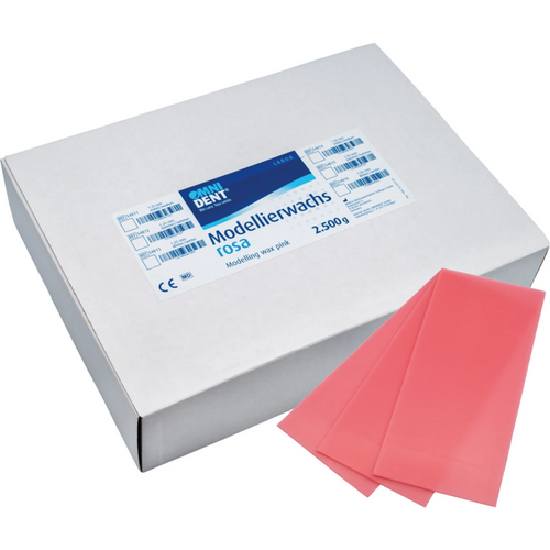 Modeling wax pink Pack 2.5 kg winter, 1.25 mm