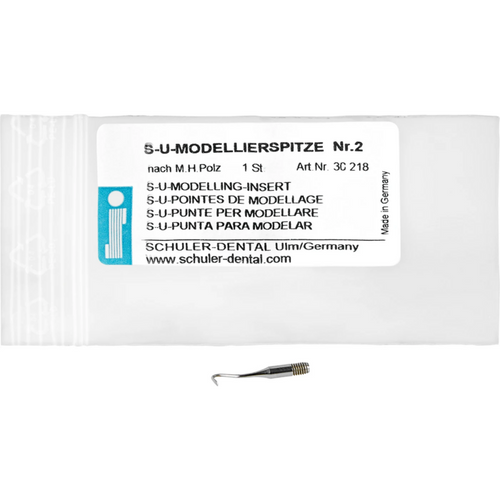 S-U modeling instruments according to M. H. Polz Piece tip number 2