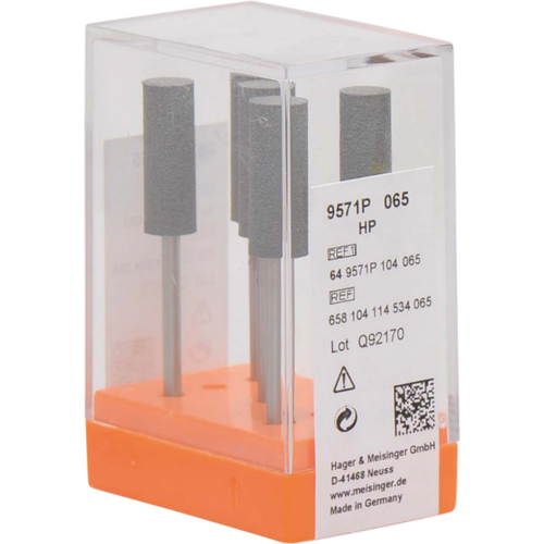 Plastic polisher 9571 Pack of 5 pieces gray, HP, figure 114, 17 mm, ISO 065