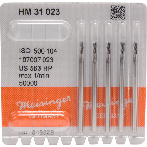 Carbide drill bit 31 Pack of 5 pieces HP, figure 107, 5.4 mm, ISO 023