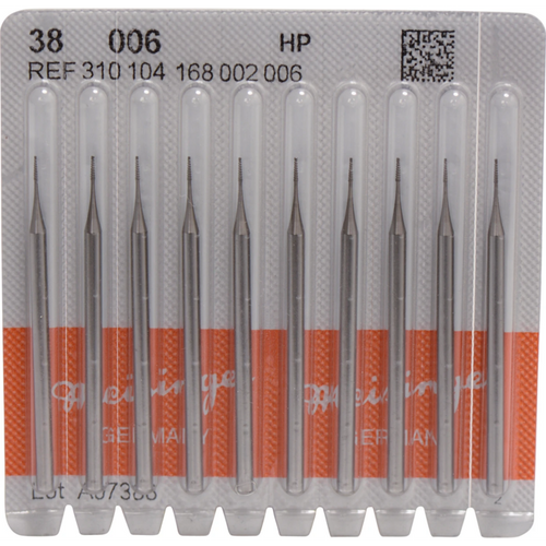 Steel drill 38 Pack of 10 pieces HP, figure 168 conical, 3 mm, ISO 006