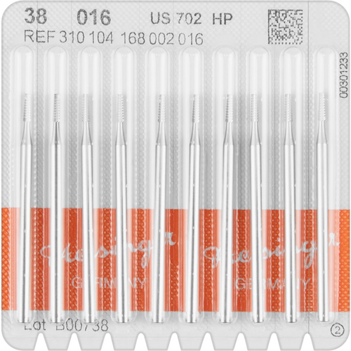 Steel drill 38 Pack of 10 HP, figure 168 conical, 5.1 mm, ISO 016