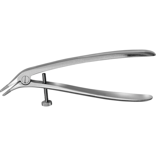 Telescopic crown pliers Piece HSL 233-12, 120 mm, with diamond coating