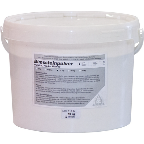 Pumice powder Bucket 10 kg coarse