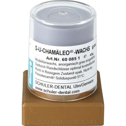 S-U-Chamäleo® wax Cone 45 g gray
