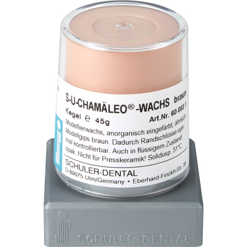 S-U-Chamäleo® wax Cone 45 g brown