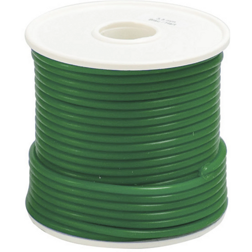 Wax wire Roll 250 g green, medium hard, Ø 2 mm