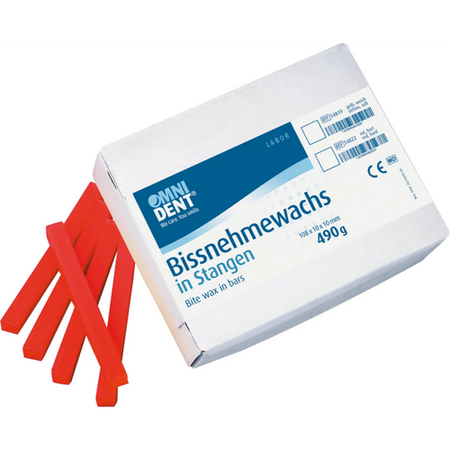 Bite wax Package 490 g sticks pink, hard