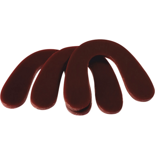 Metal foil wax Pack of 60 pieces brown, thickness 4 mm