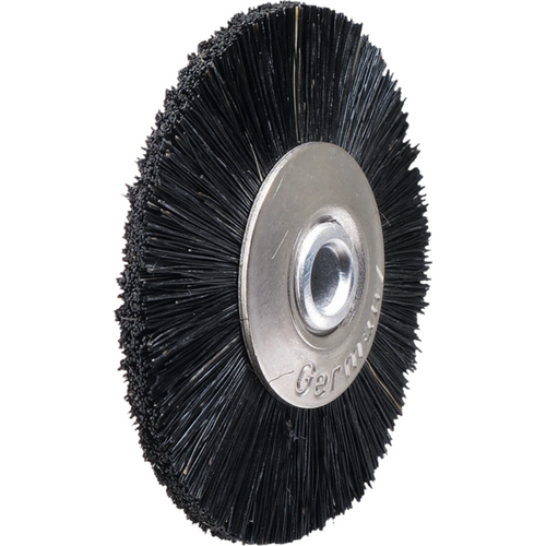 Polishing brushes piece metal core and metal center, 23/Ø 49 mm hard