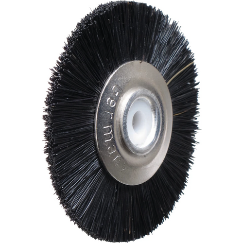 Polishing brushes Piece Metal core and plastic center, 23/Ø 49 mm hard