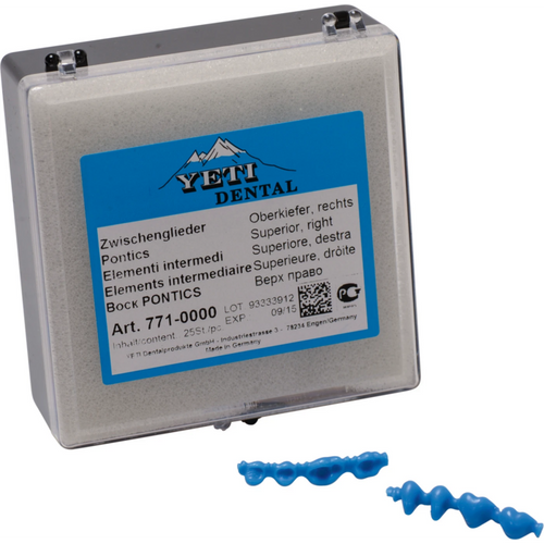 Intermediate links Pack of 25 pieces upper jaw right