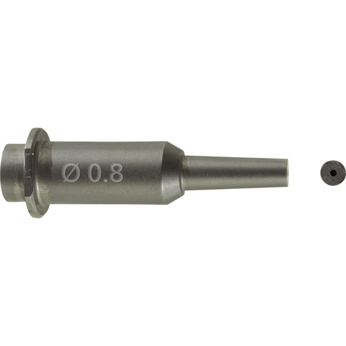 IT blasting nozzles piece Round nozzle Ø 0.8 mm