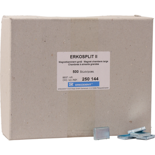 ERKOSPLIT II Pack of 500 large magnetic chambers