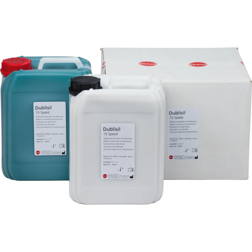 Dublisil® 15 speed Carton 5.1 l canister A, 5.1 l canister B