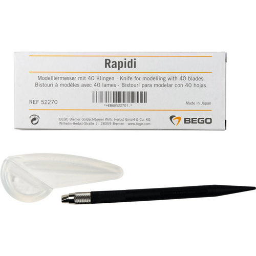 Rapidi modeling knife Pack of 1 modeling knife, 40 blades 52270