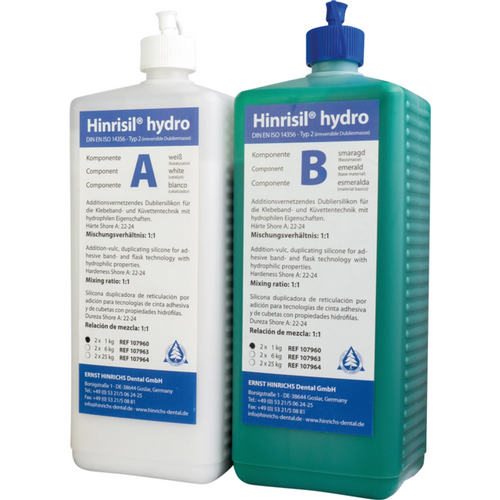 Hinrisil® hydro Bottle 2 x 1 kg green