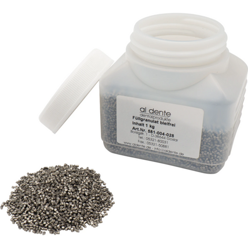 Filling granulate V2A stainless steel Tin 1 kg granules