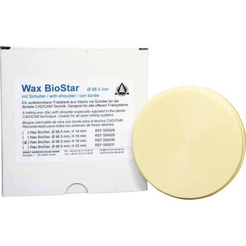 Wax BioStar Piece H 18 mm