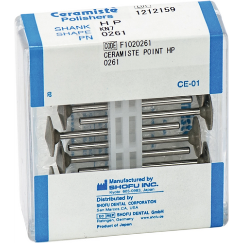 Ceramisté Pack of 12 standard, HP, figure KN7, ISO 125