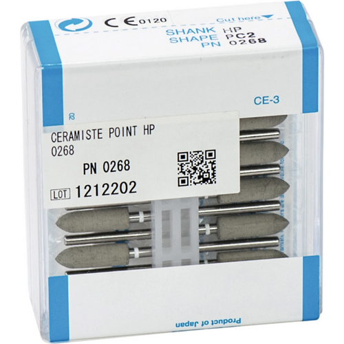 Ceramisté Pack of 12 pieces white ultra II, HP, figure PC2, ISO 050