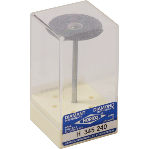 DIAFLEX® 345 piece double-sided, flexible, HP, figure 345, 0.3 mm, ISO 240