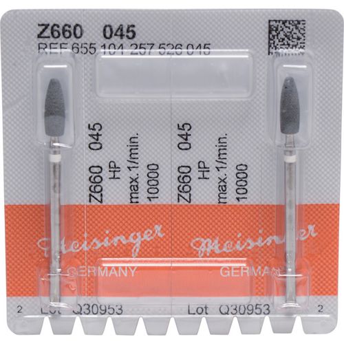 Z660 grinder Pack of 2 pieces green medium, HP, figure 257, 12 mm, ISO 045