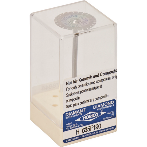 Superdiaflex® 635 piece double-sided, very flexible, yellow extra-fine, HP, figure 635 F, 0.15 mm, ISO 190