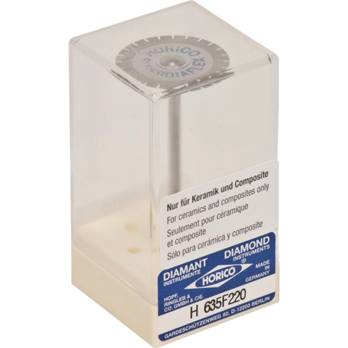 Superdiaflex® 635 piece double-sided, very flexible, yellow extra-fine, HP, figure 635 F, 0.15 mm, ISO 220