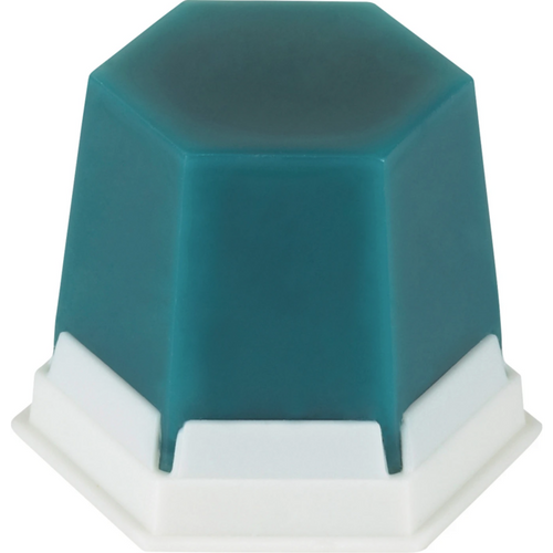 GEO model casting modeling wax Cylinder 75 g casting wax, turquoise/transparent, standard