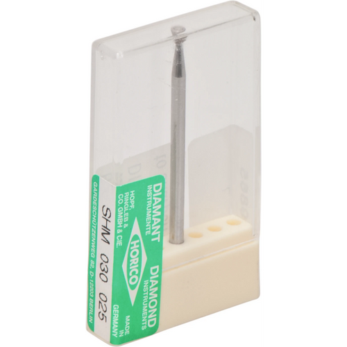 Sintered diamond grinder 030 piece SHM, HP, figure 030, 2 mm, ISO 025