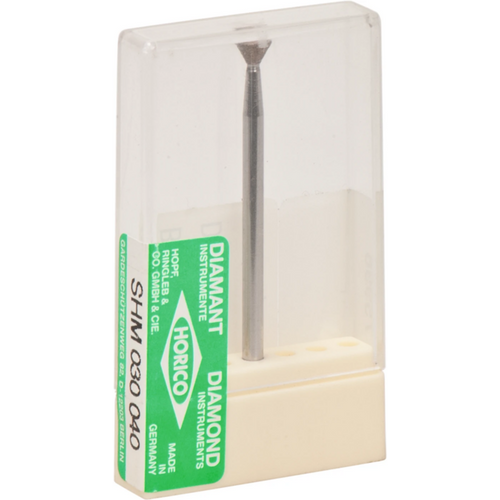 Sintered diamond grinder 030 piece SHM, HP, figure 030, 3 mm, ISO 040