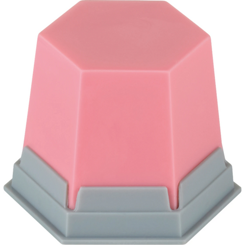 GEO block-out wax Cylinder 75 g pink-opaque